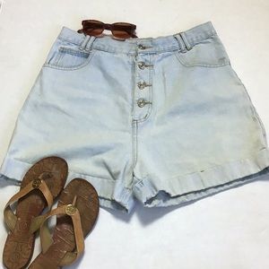 Vintage BDL High Waist Jean Short Size 11/12